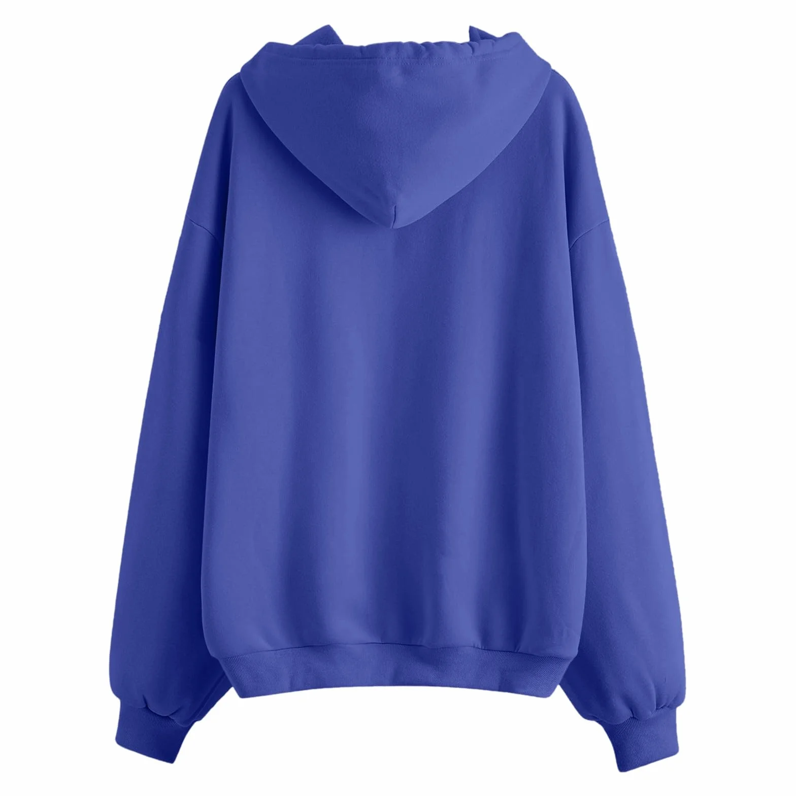 Generico Felpa Donna con Cappuccio, e Zip Giacca Sportiva Leggero Hoodie Pile da Autunno Invernale Manica Cotone Manica Lunga Sweatshirt Aperto con Tasche Felpe Casual Classico Tinta Unita, S-3XL