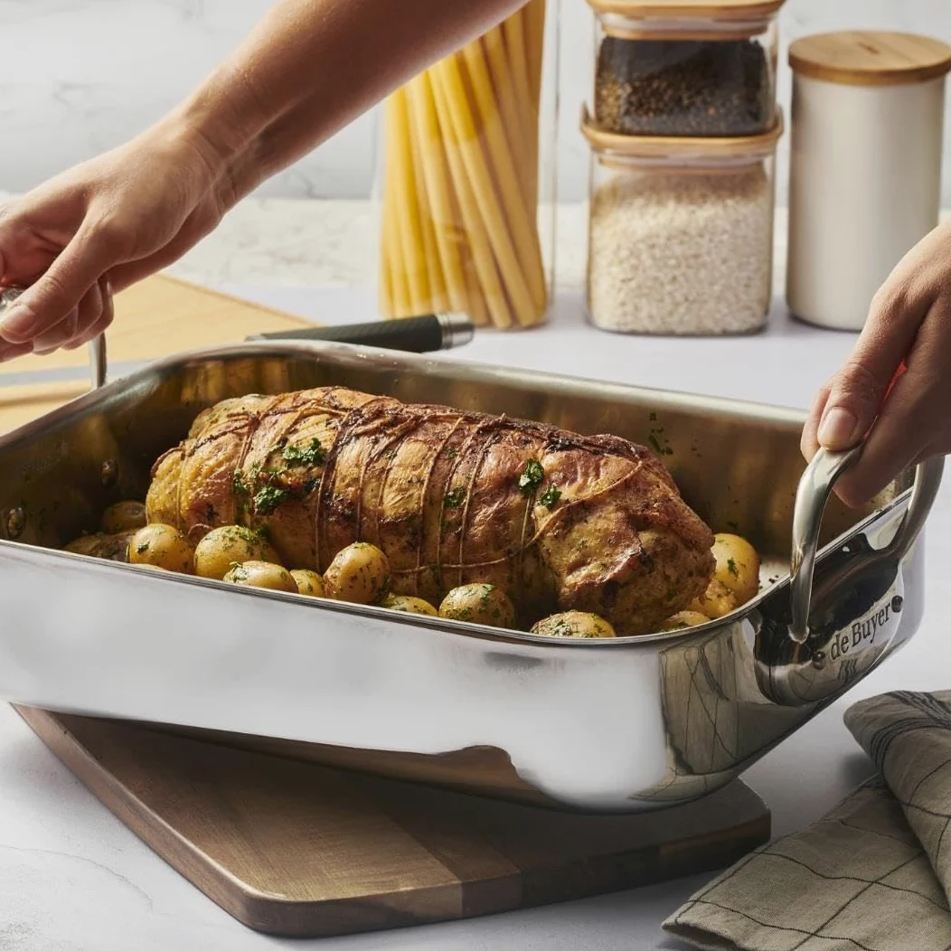 DE BUYER Affinity Casserole Stainless Steel 35X25 CM