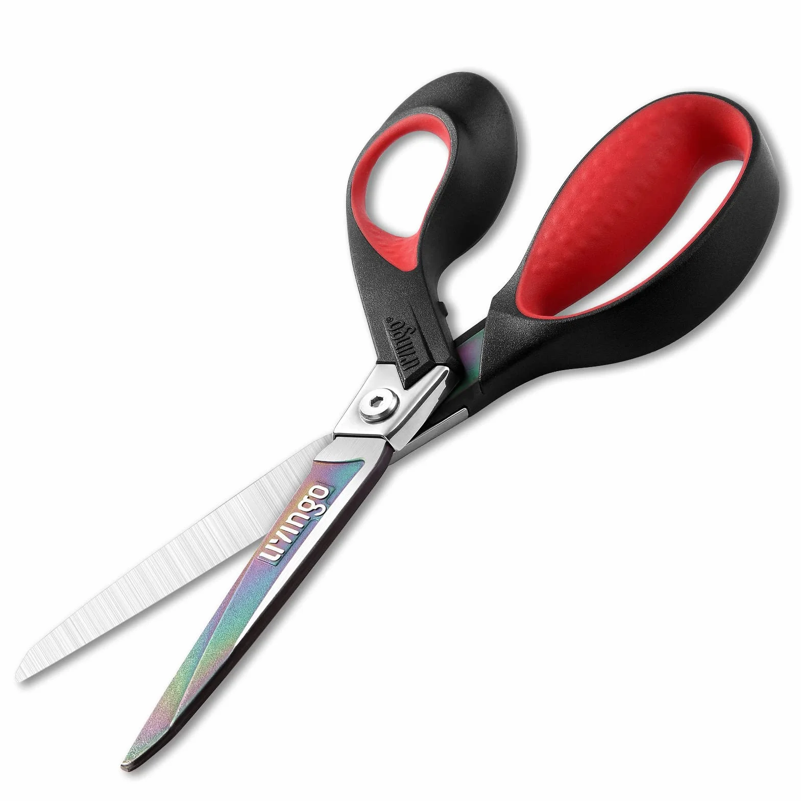 LIVINGO Forbici multiuso per impieghi gravosi 23 CM cesoie affilate forgiate con rivestimento in titanio