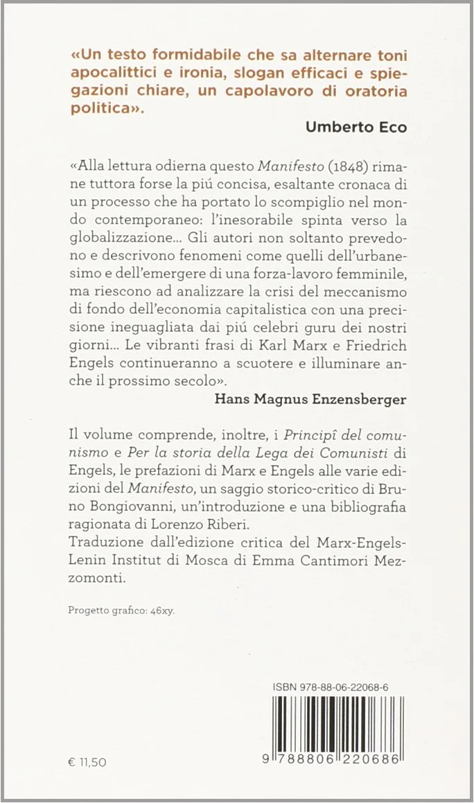 Il manifesto del Partito Comunista