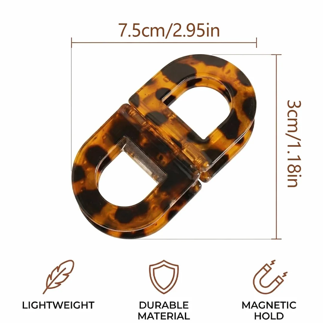 Clip per capelli magnetiche a forte tenuta, pinze professionali per salone