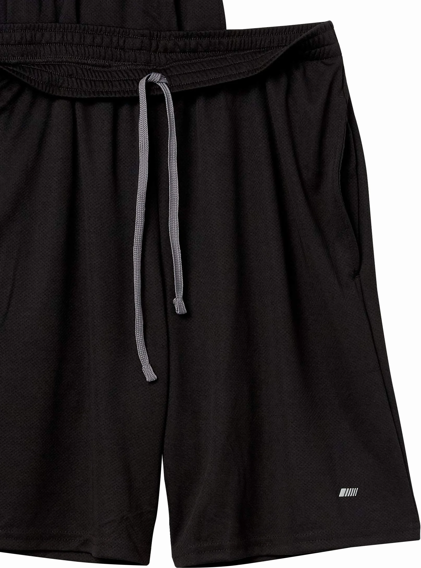 Amazon Essentials Pantaloncini da Allenamento Sportivi Tecnici per Palestra Basket, Vestibilità Ampia Uomo, Pacco da 2