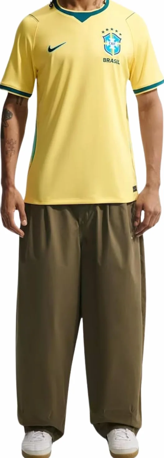 Nike Brazil National Team Dri-Fit Stadium Away T-Shirt Uomo