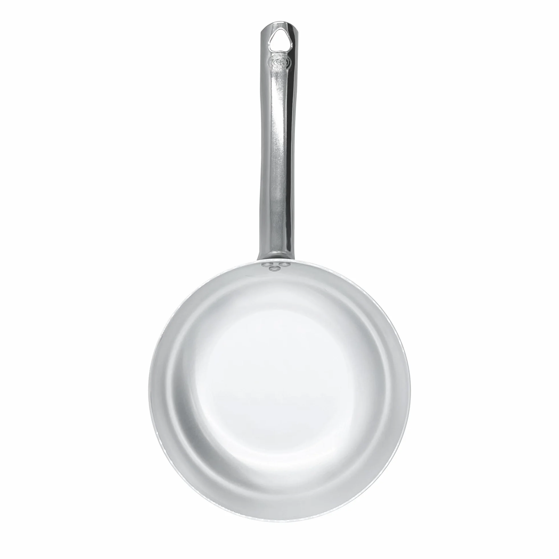 Pentole Agnelli Padella Alta per Saltare 28 cm Alluminio 3 mm Antiaderente Manico Inox