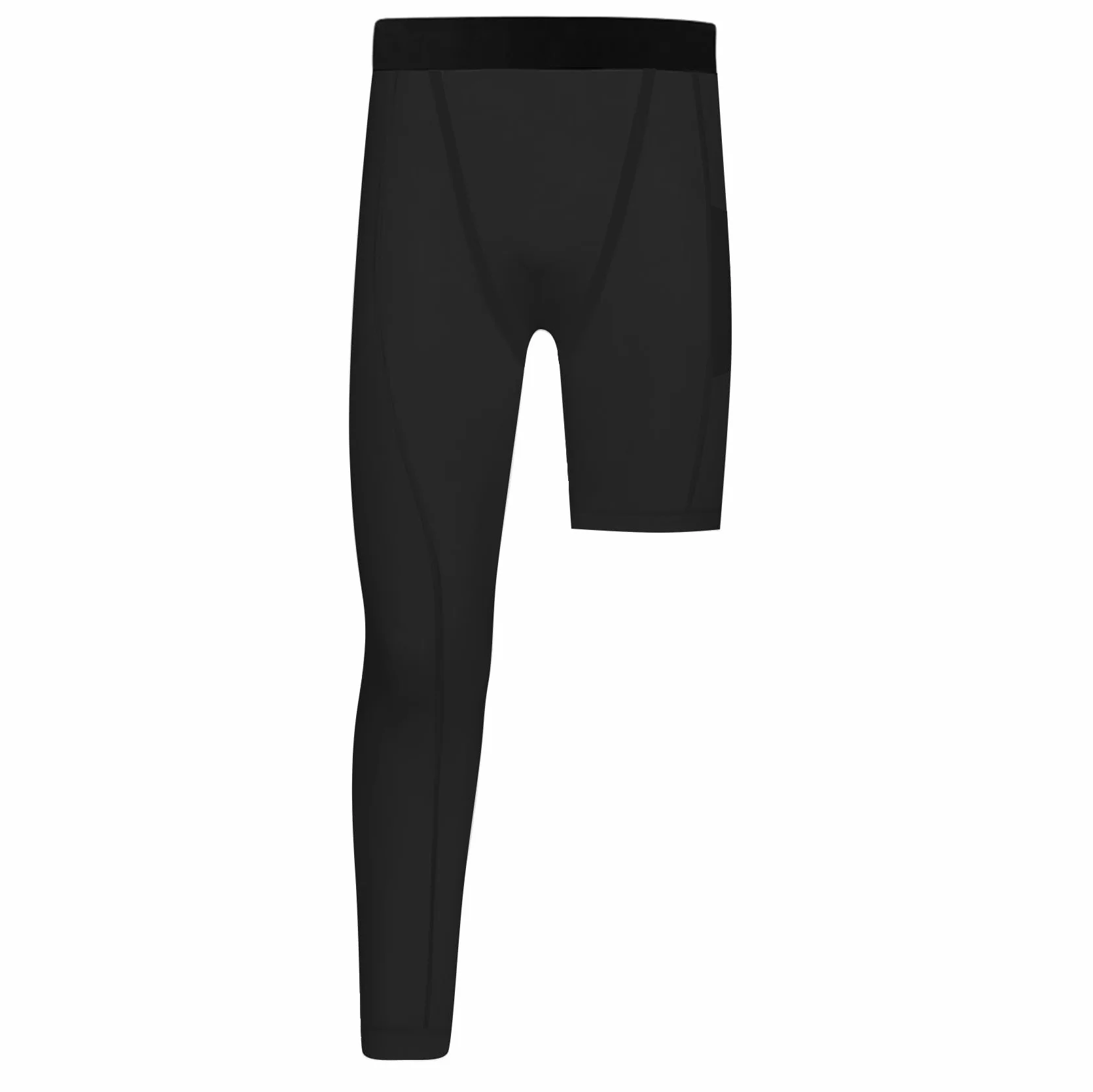 Legging di Compressione dei Ragazzi Leggings A Una Gamba Sportiva Strato di Base di Basket Pantaloni da Yoga in Palestra per Ragazzi per Il Calcio di Allenamento Atletico Che Corre