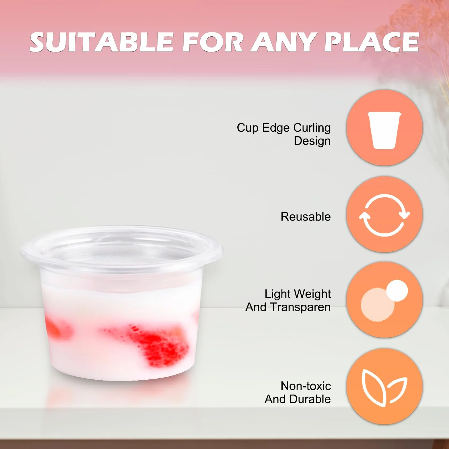 Bicchieri da liquore in plastica trasparente 3 cl 30 ml riutilizzabili 300 pezzi per feste Natale