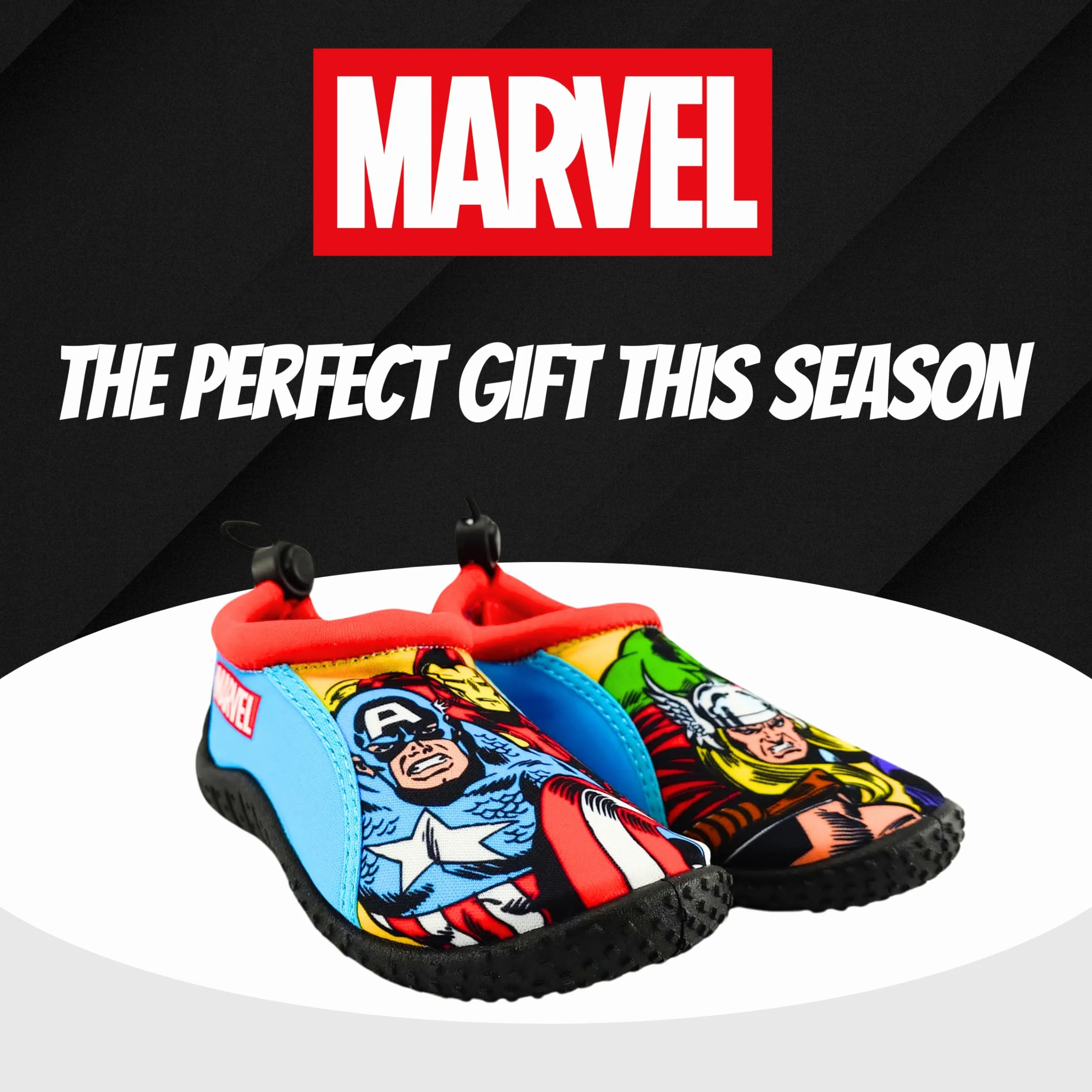 Marvel Avengers Sandali Acqua Ragazzi Antiscivolo Scarpe Taglie EU 24-34