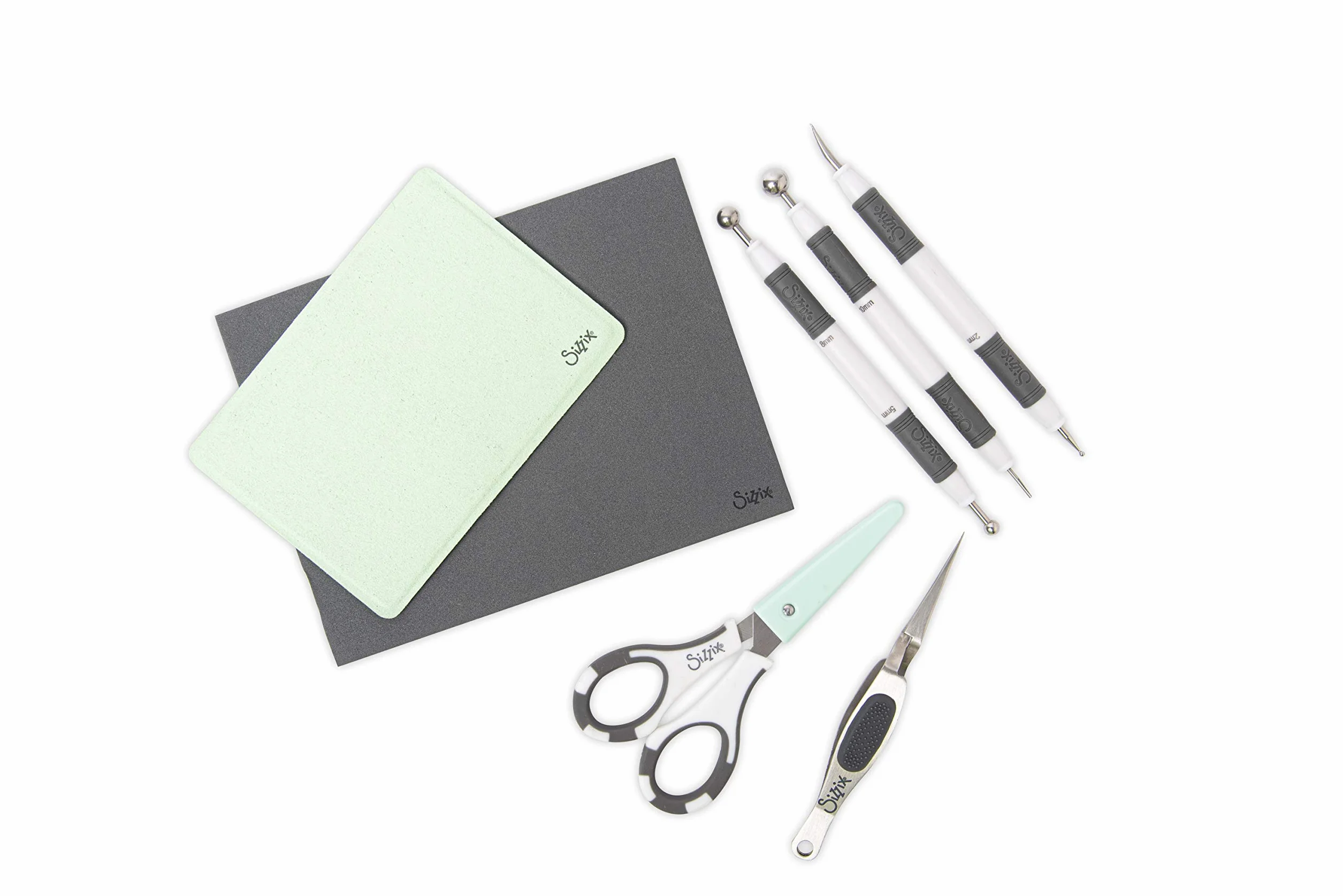 Sizzix Essential Strumento Creativo per Progetti di Carta, Biglietti e Hobby Creativi - Kit Scolpitura Carta