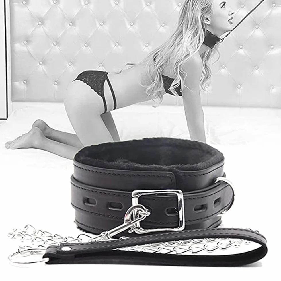 Collare donna in pelle moda