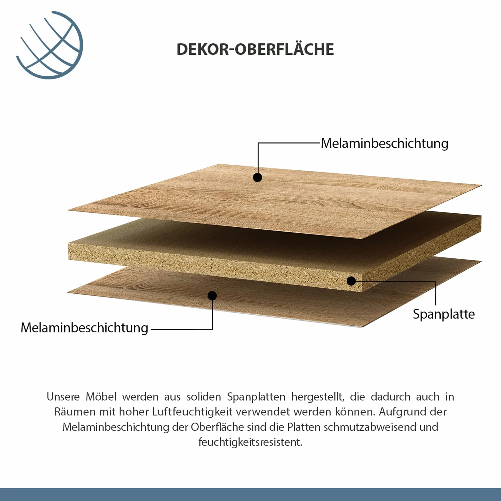 Planetmöbel - Mobiletto contenitore compatto per corridoio/ingresso, 1 x 100 cm, con sportello, installazione a parete o pavimento, 37,8 x 100 x 32,5 cm (P x L x A), rovere oro