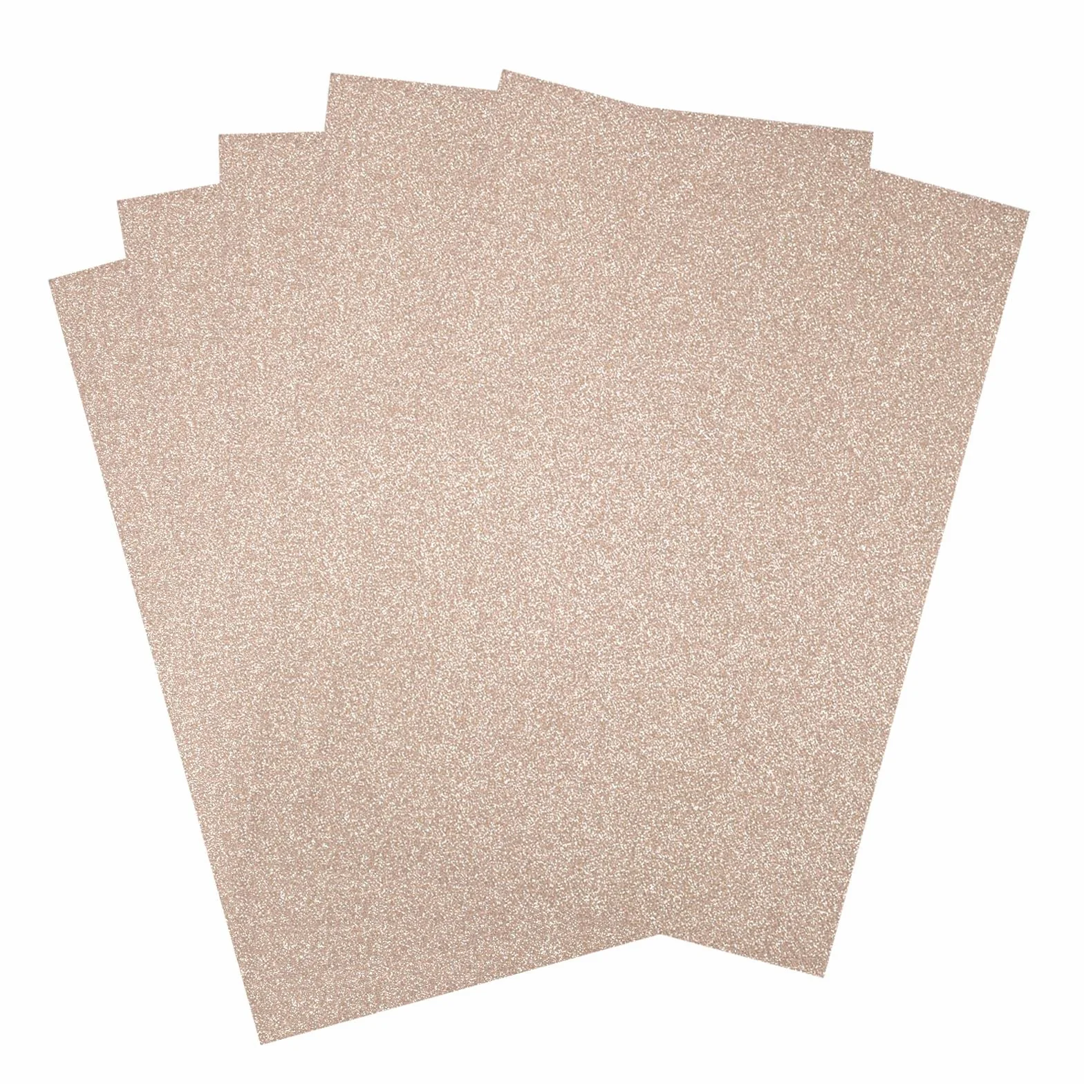 Florence Cartoncino glitterato A4 oro chiaro 5 fogli 250 g/m² carta artigianale album