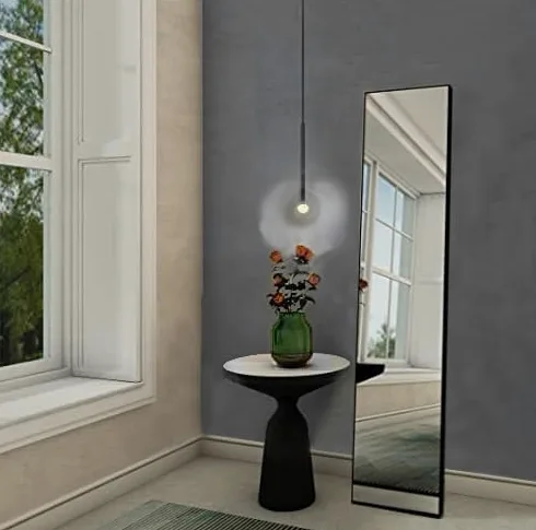 Genérico Style & Mirror Specchio 180 x 40 (nero)