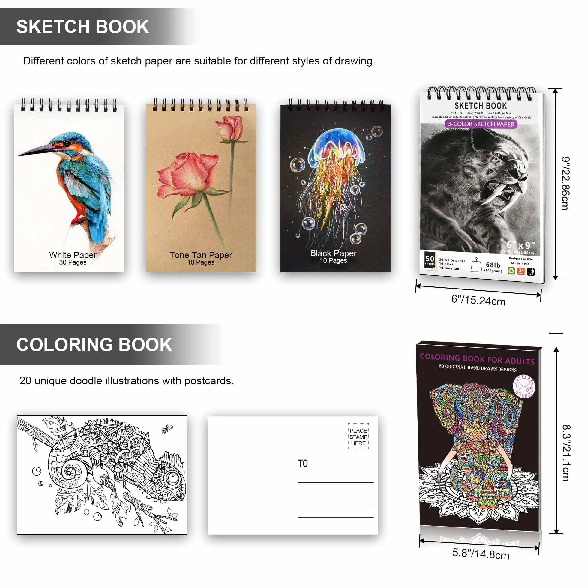 HIFORNY Set da 100 pezzi per disegno e schizzi, forniture artistiche professionali con grafite, carbone, colorate, acquerelli, matite metalliche, strumenti di miscelazione, album da disegno e libro da
