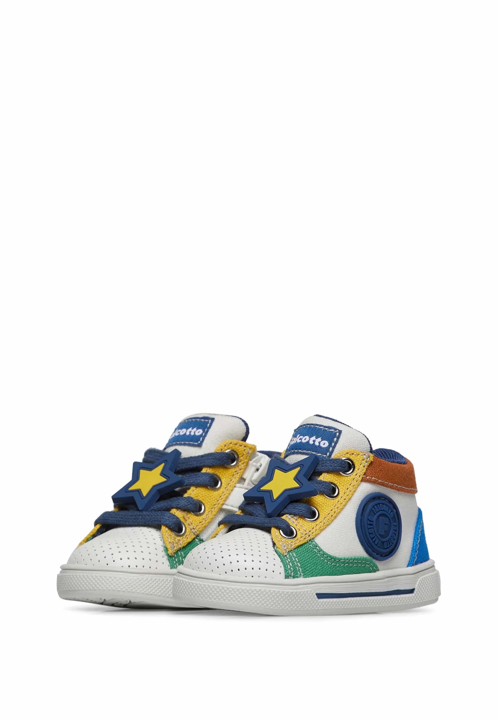 Falcotto Sneakers in Ecopelle e Tessuto