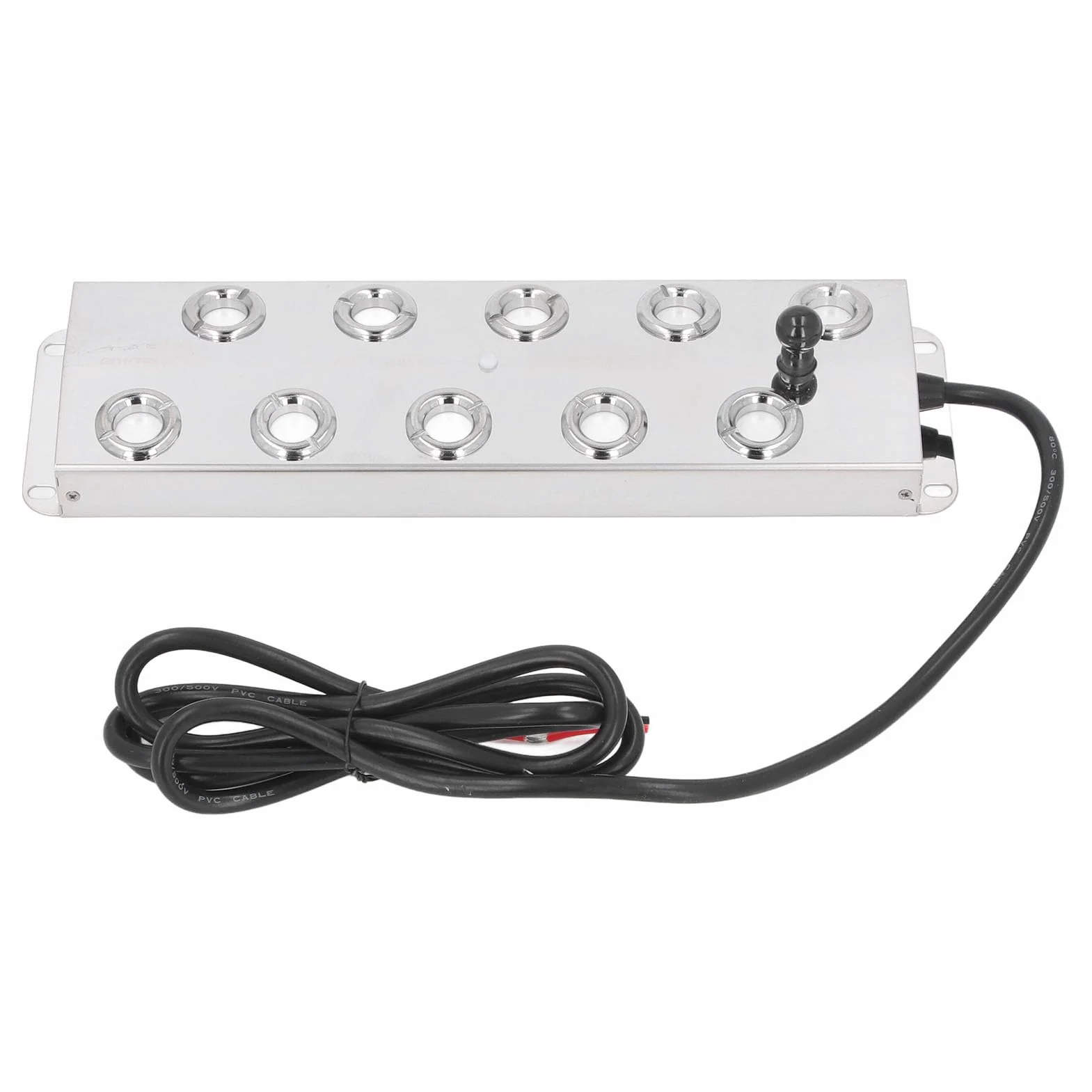 Nebulizzatore Ad Ultrasuoni 10 Teste DC45-48V Atomizzatore Alta Efficienza Cavo 1,5 M per Piscine Fontane
