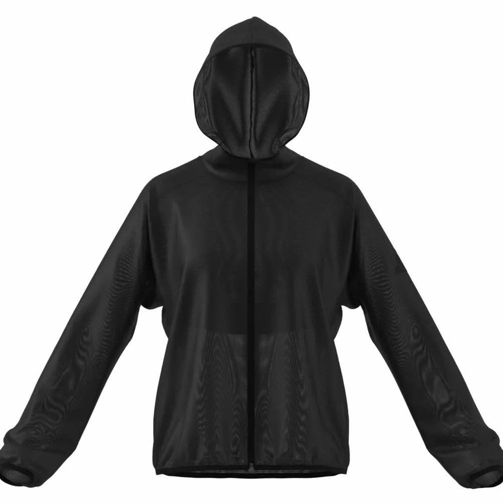 adidas Soft Lux Mesh Full-zip Hoodie PISTA CON CAPPUCCIO Donna (Pacco da 1)