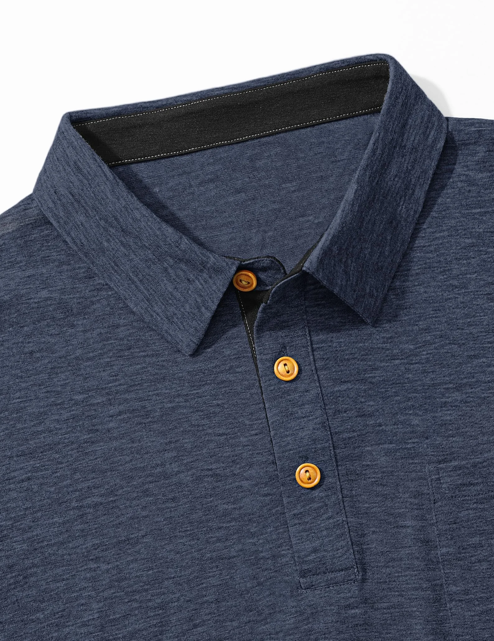 TARAINYA Polo Uomo Cotone Maniche Corte con Tasca