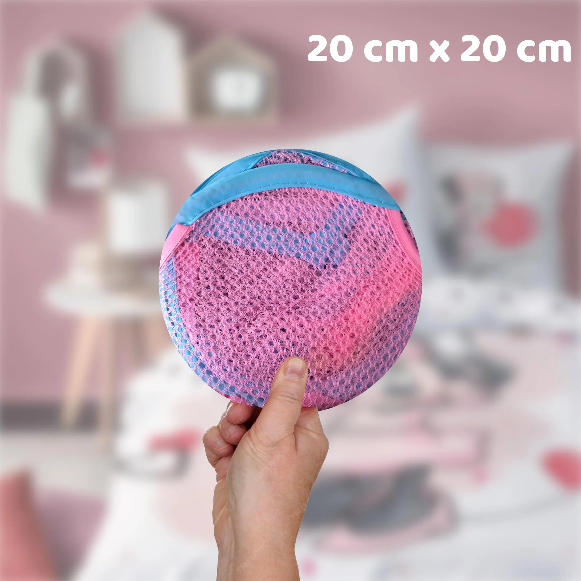 SUPERDIVER - Cesto pieghevole Principesse Disney - Licenza Ufficiale Disney Princess - Perfetto per giocattoli e vestiti - 36x36x58 cm - Ideale per bambini e bambine.