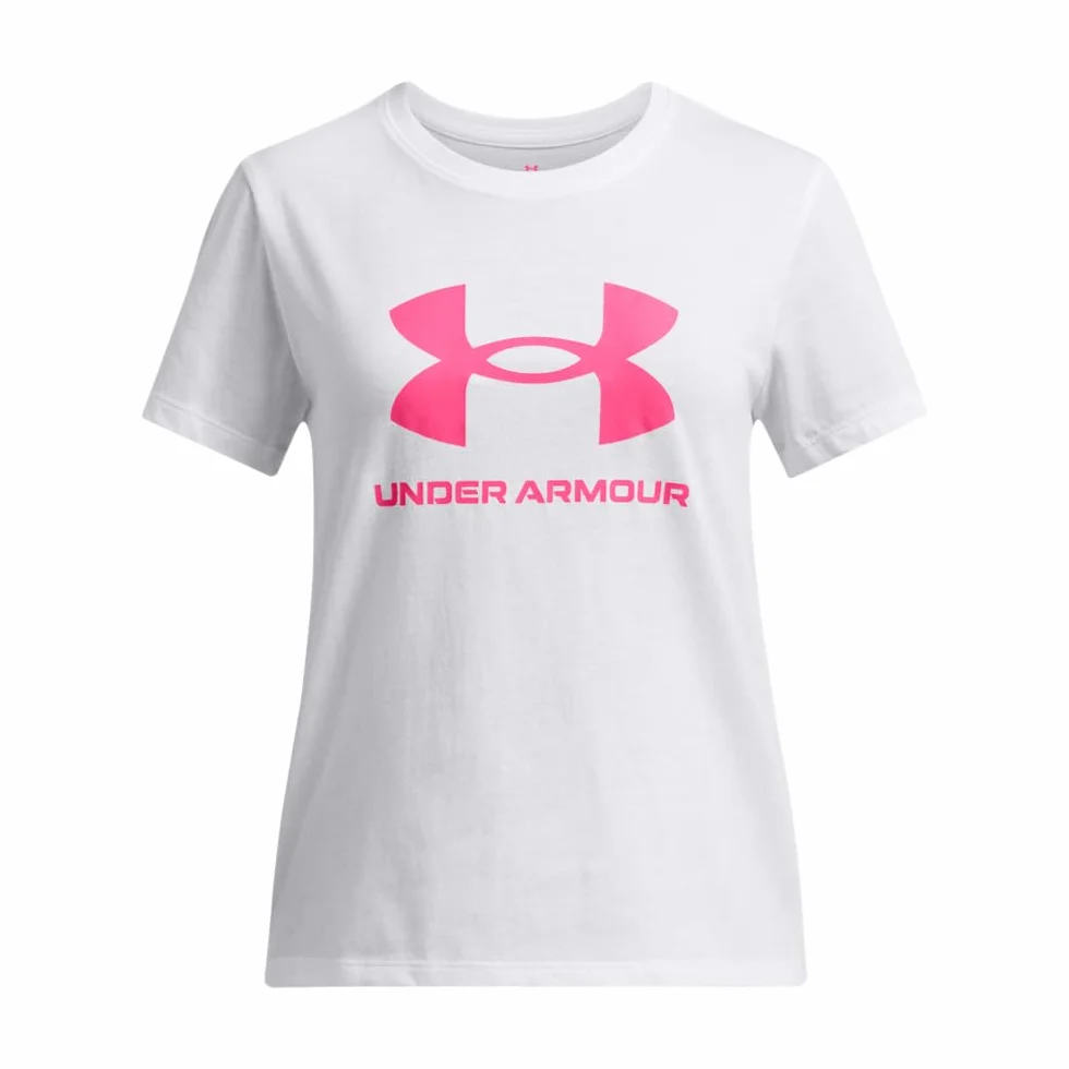 Under Armour Big Logo Short Sleeve T Shirt T-Shirt Bambine e Ragazze (Pacco da 1)