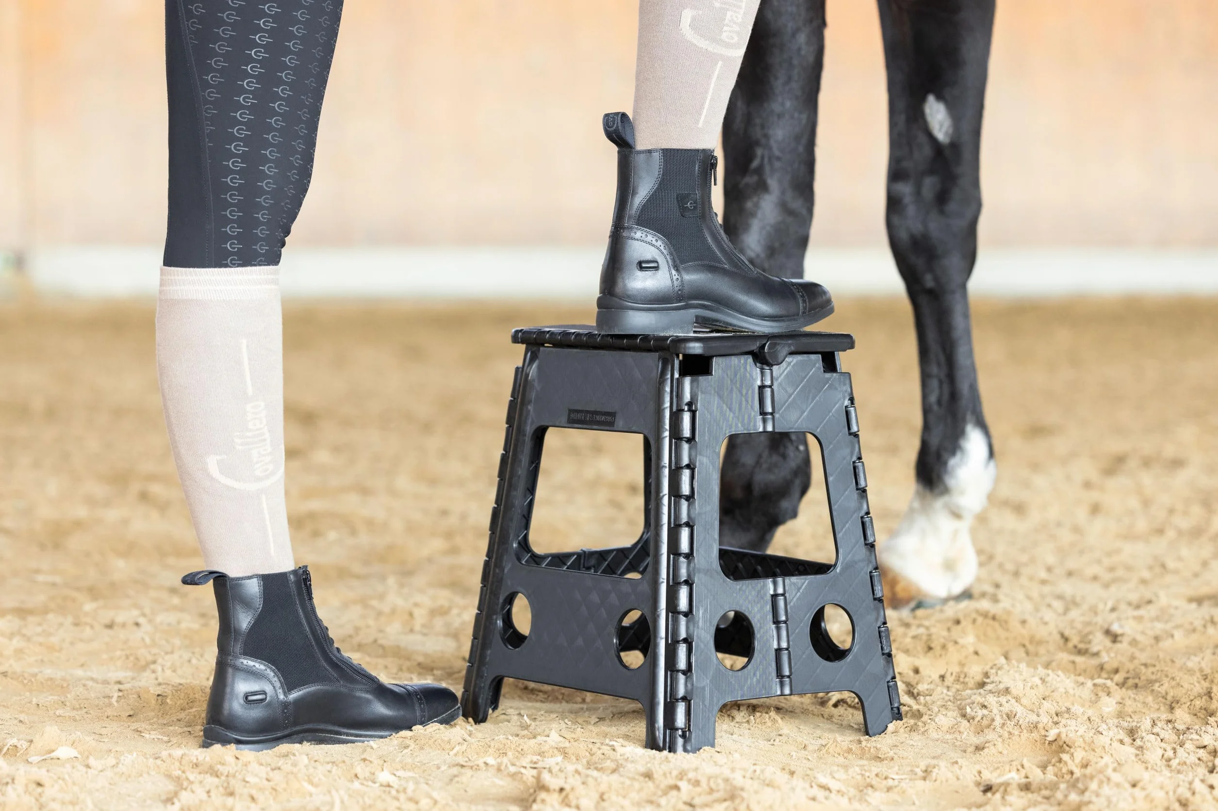 Covalliero Stivaletti da equitazione Vienna pelle nero Taglia 38 Donna