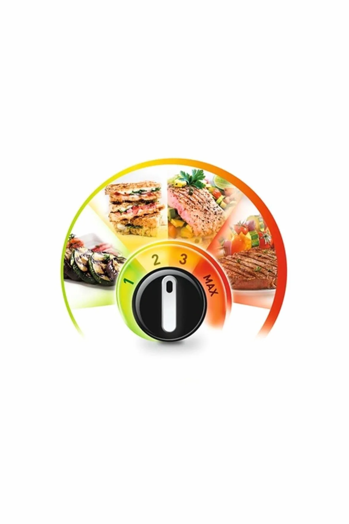 Tefal SuperGrill XL GC461B Grill da Tavolo Elettrico, Metallico, Barbecue e Bistecchiera, 2400 W, Nero