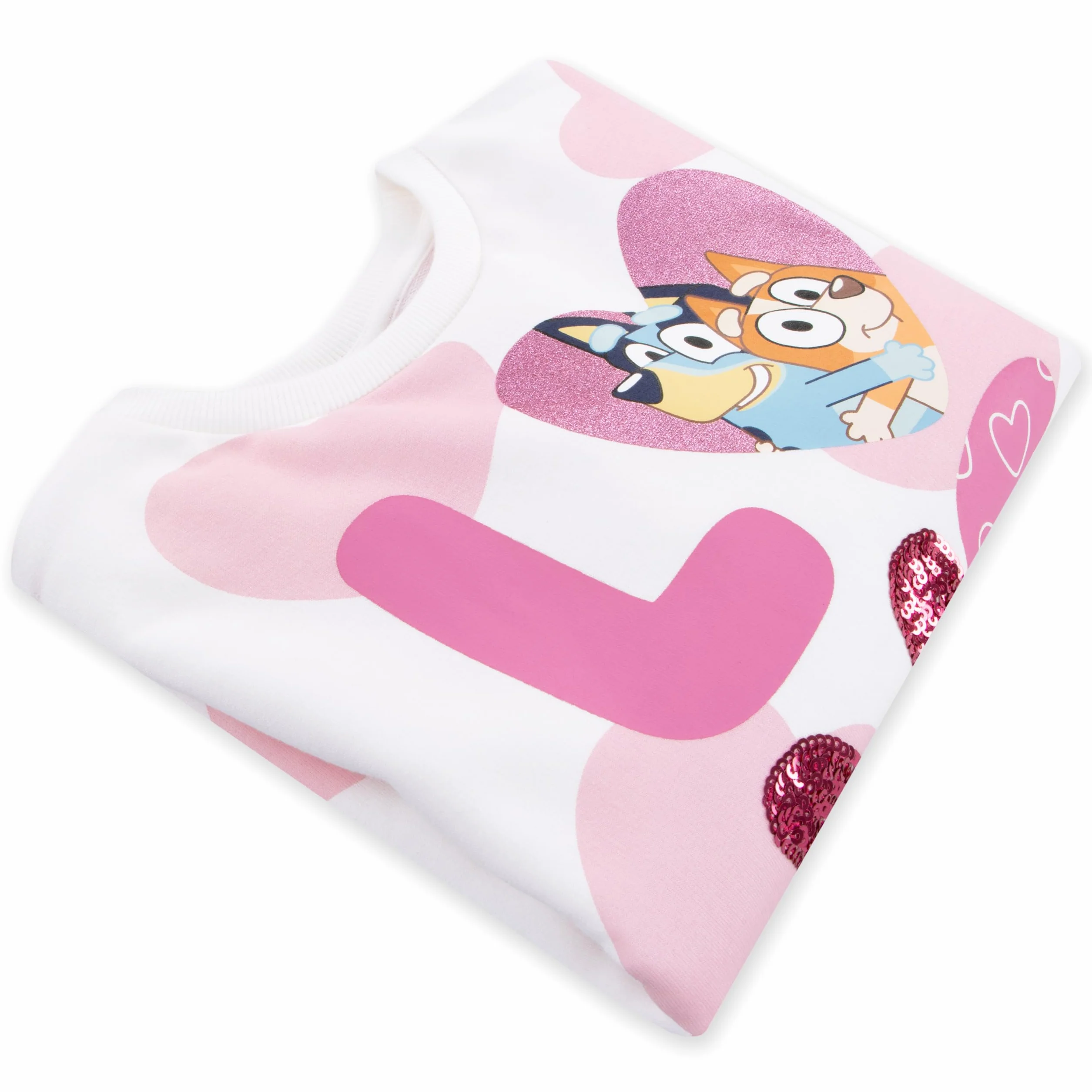 BlueY Felpa Bingo Bambina Cotone Ragazza