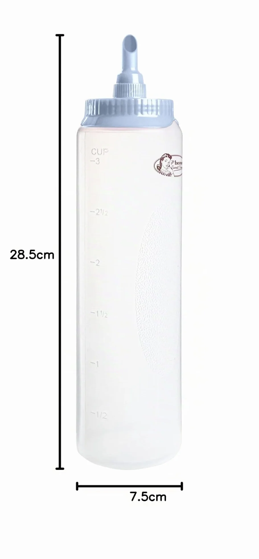 Bestron Pasta graduata dosatore 700 ml blu/bianco