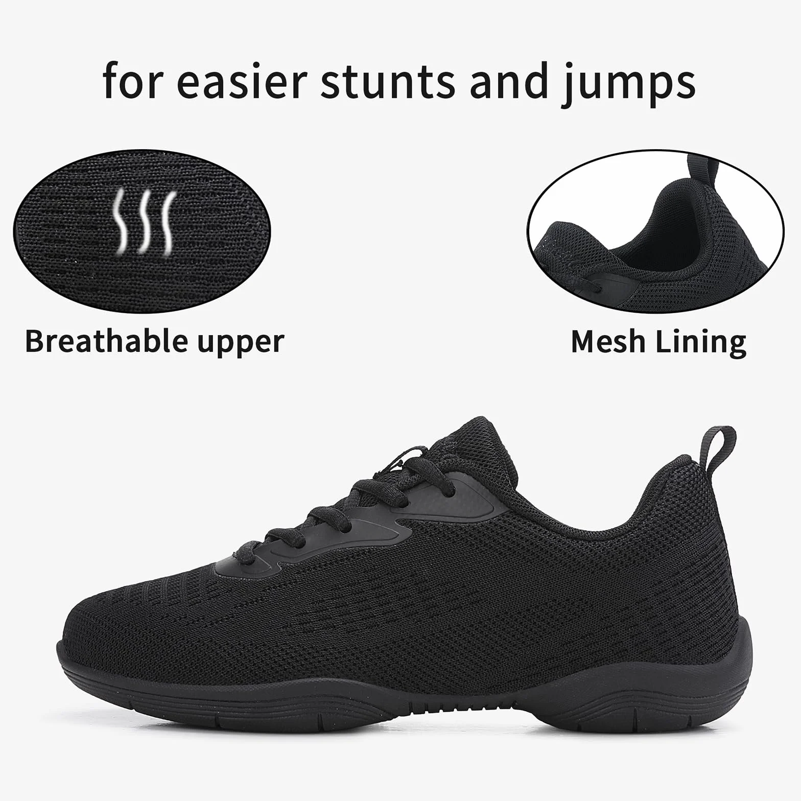 Scarpe da Cheerleading Donna Uomo Antiscivolo Resistenti all'usura