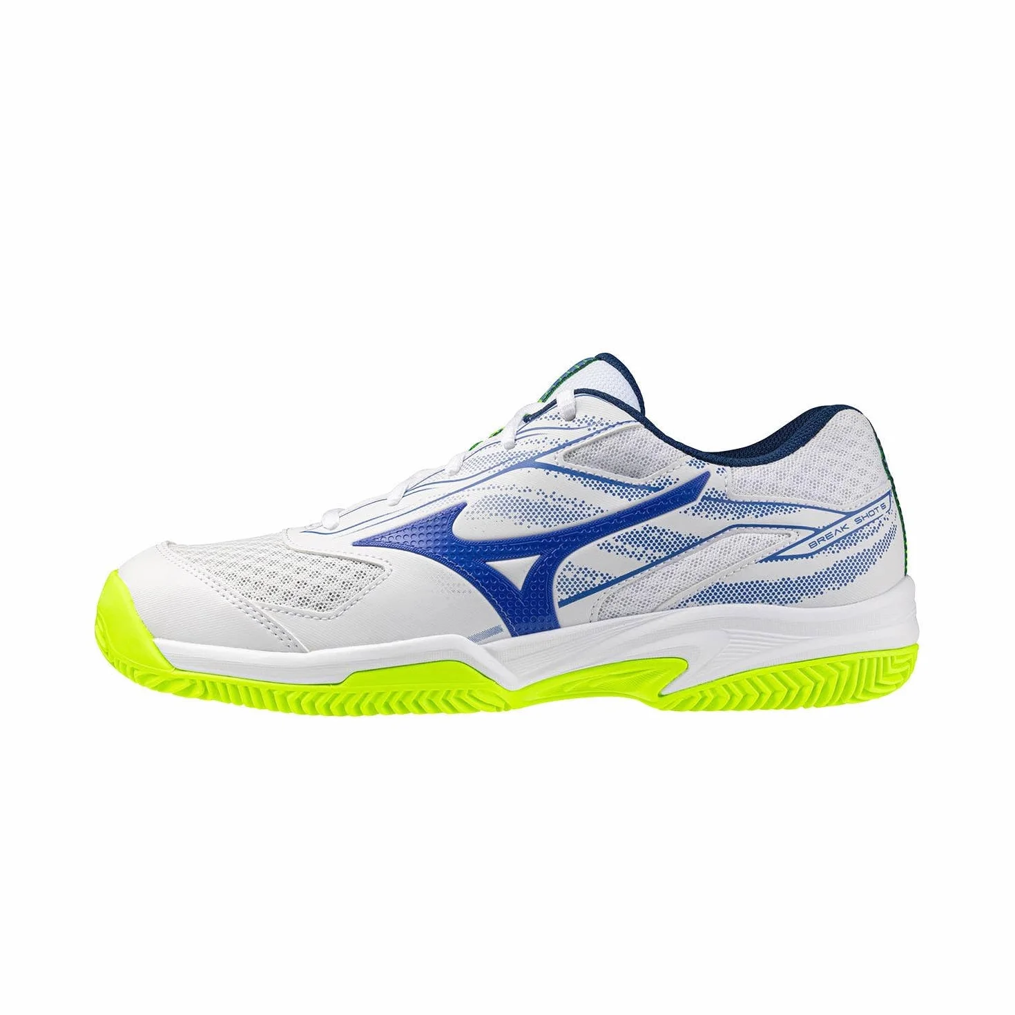 Mizuno Break Shot 5 CC Scarpe da Tennis Uomo Bianco
