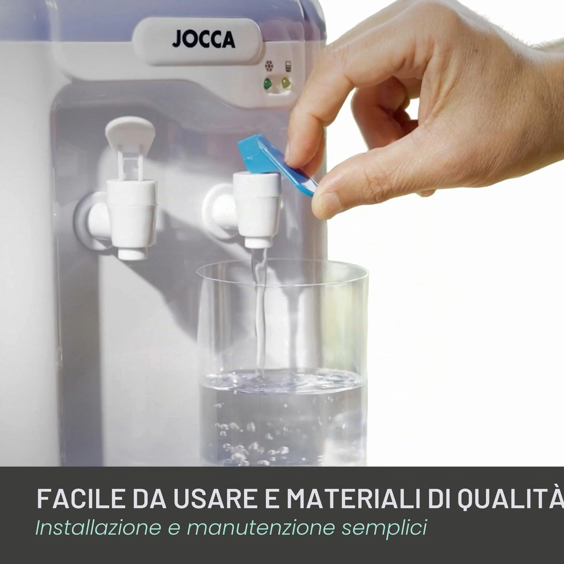 Jocca Distributore Acqua Elettrico 7L Display Digitale Sistema di Raffreddamento