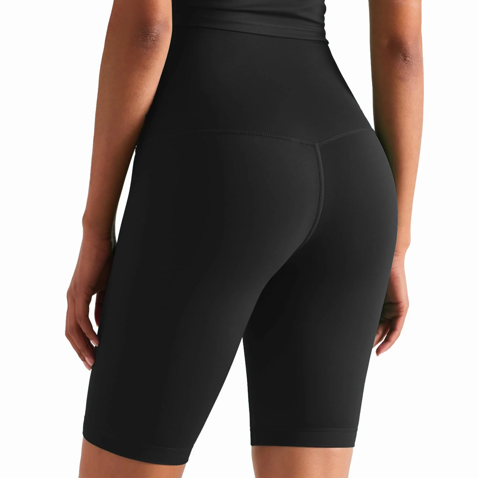 Pantaloncini Donna Dportivi Vita Alta Pantaloncini Donna Palestra Coscia Antisfregamento Running Shorts Leggins Push Up Corti Ciclisti Shorts