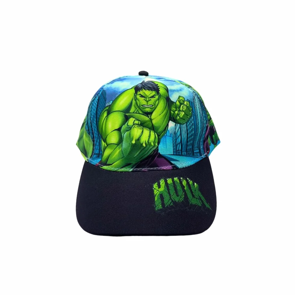 Avengers Hulk Cappello con Visiera da Ragazzo Bambino Berretto da Baseball Regolabile