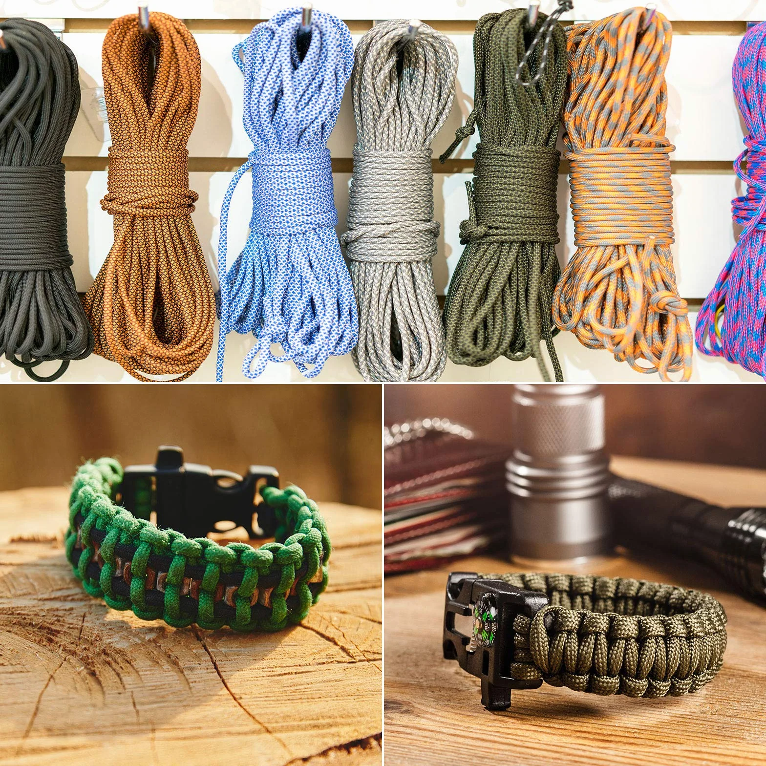 FID paracord set di aghi in acciaio inossidabile per cucire e intrecciare paracord e pelle argentato