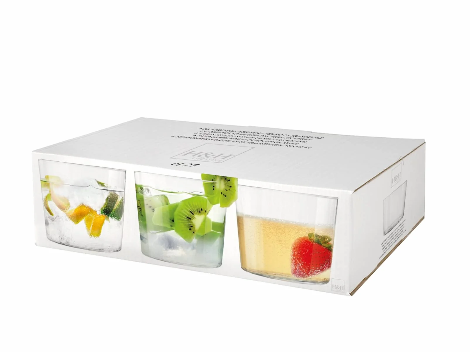 Set 6 Bicchieri da Vino in Vetro Ultrasottile 270 ml Elegante e Resistente