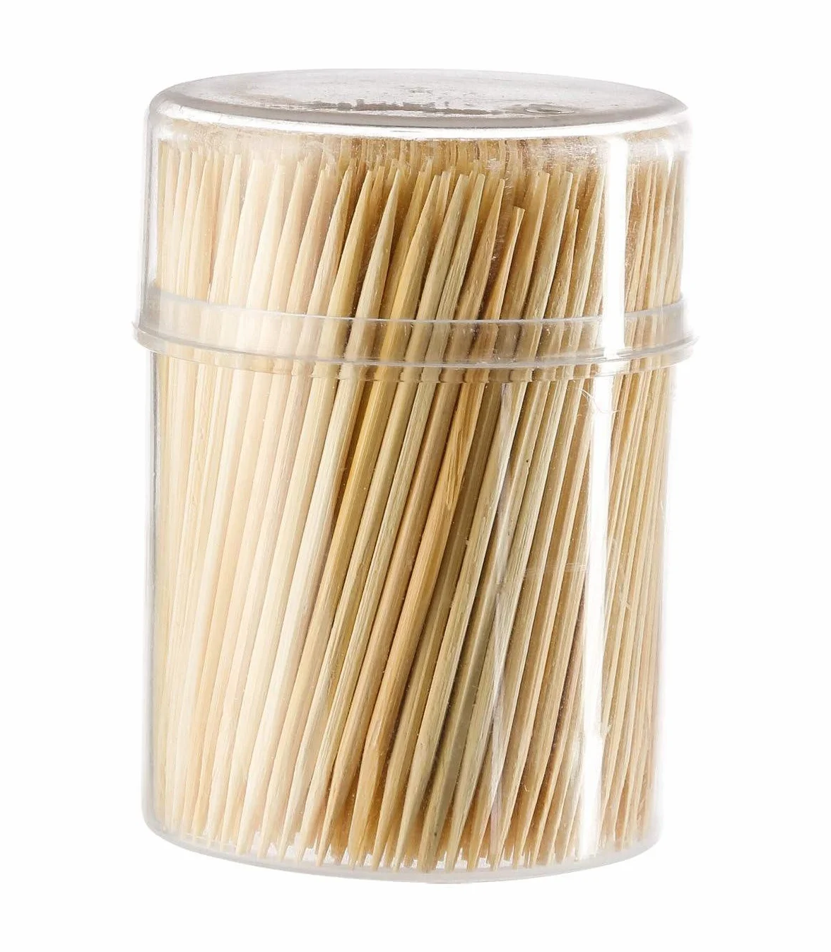 Stuzzicadenti in legno 1000 pezzi 6,5 cm per cocktail in scatola distributrice