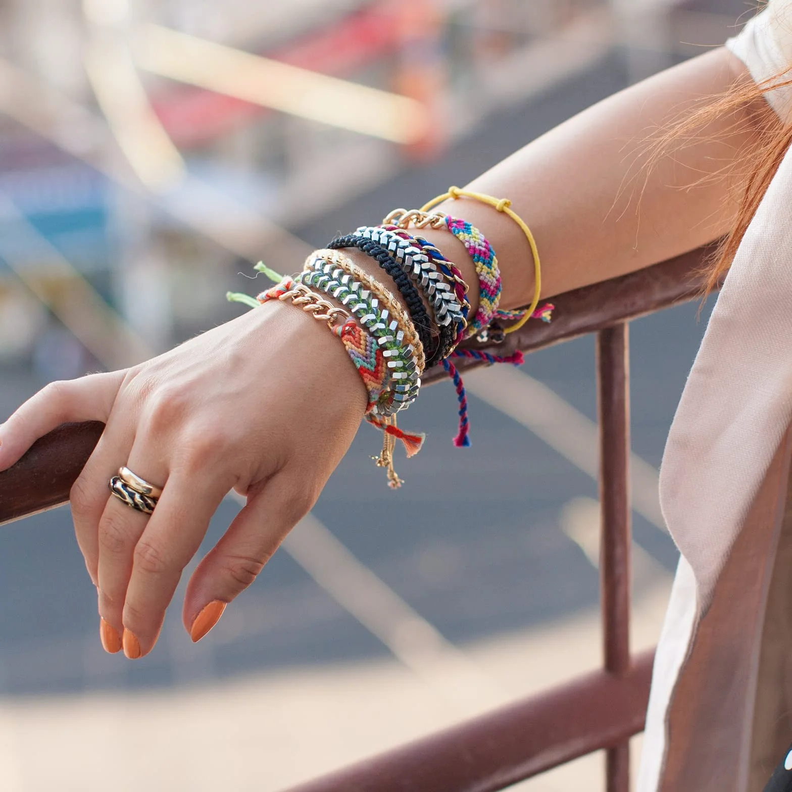 Filo da Ricamo 50 Colori Punto Croce Kit Multicolore per Braccialetti Treccine Capelli