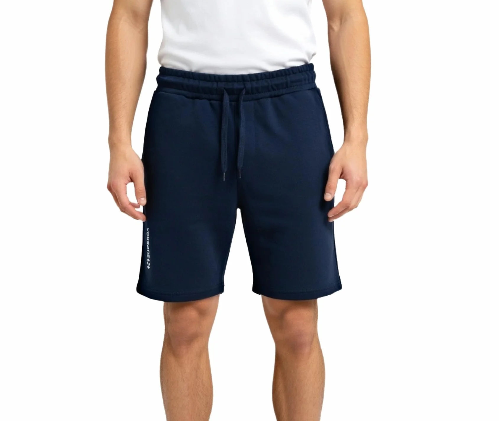 SUPERGA Bermuda Uomo Cotone - Pantaloncino Sportivo Corto