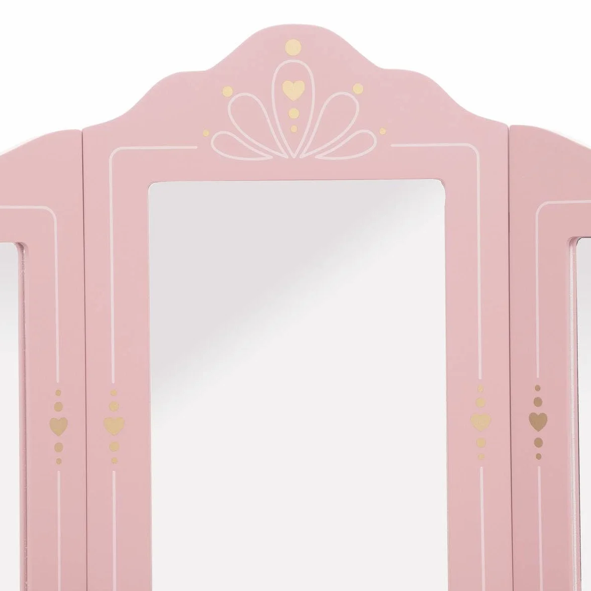 ATMOSPHERA CREATEUR D'INTERIEUR - Tavolino e sgabello rosa per bambini sissi l60cm