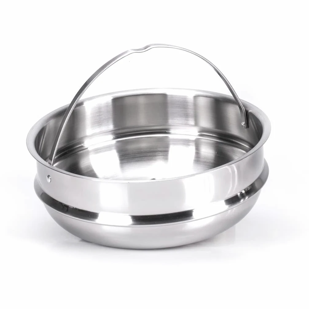 Moneta Pastaiola Allegro Inox 24 cm 7 litri, con doppio cestello, scolapasta e cestello vapore. Per tutti i fuochi, compresa induzione., A01A167502