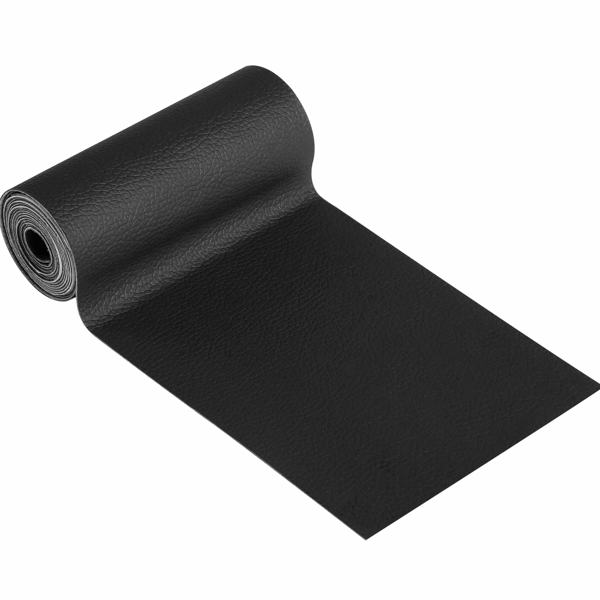 YAFLC Patch di Riparazione in Pelle, 10x160cm Pelle Adesiva per Divani, Sedili Auto, Mobili, Borse, Giacche Nero