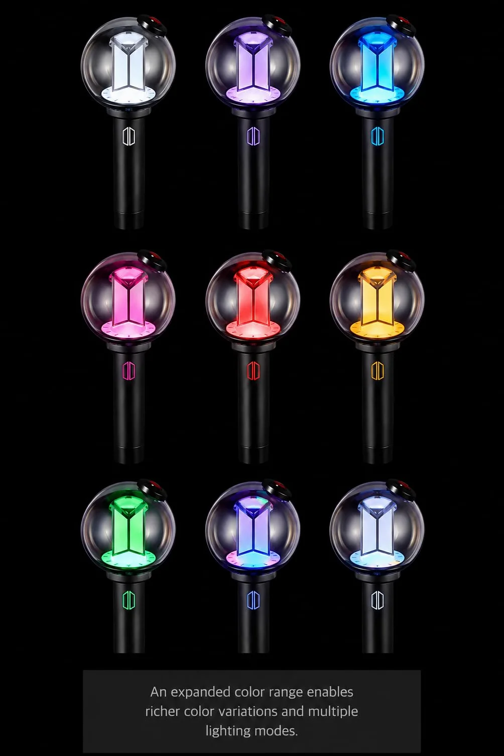BTS Lightstick Ver.4 Set ufficiale con 7 fotografie