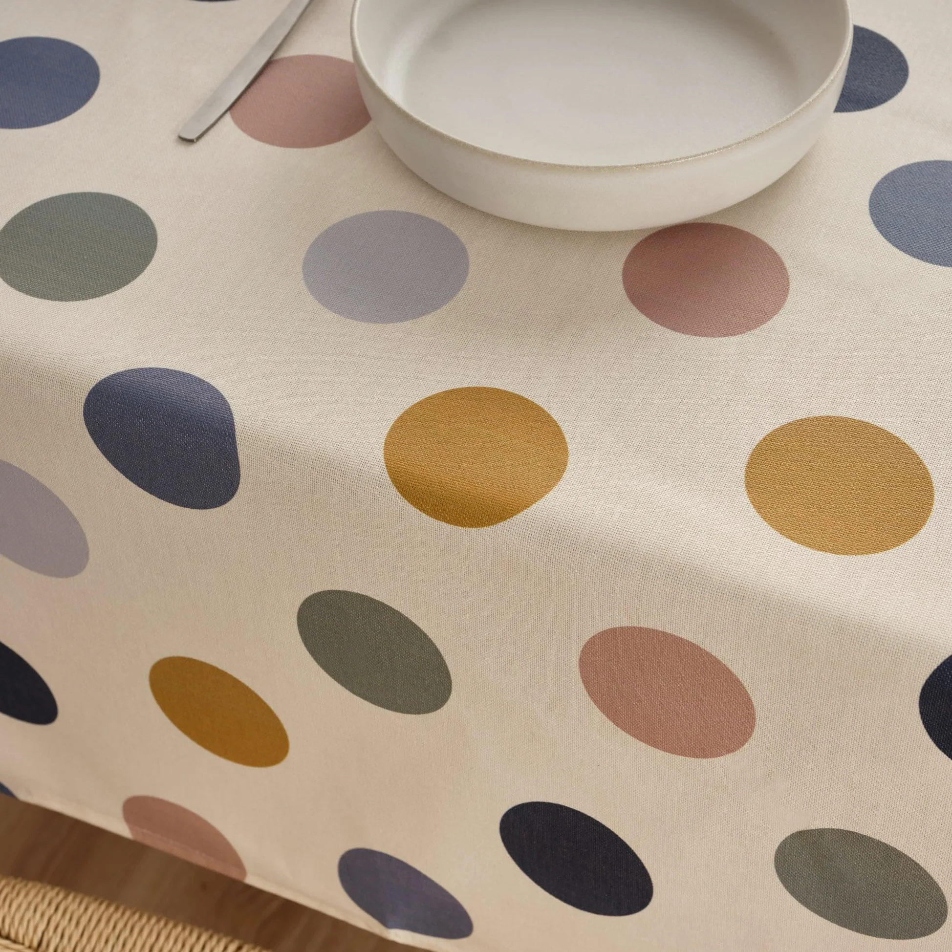 BELUM | Tovaglia XL 250x140 cm Antimacchia 100% cotone resinato, Tovaglia NO Hule, Tovaglia Tatto Cotone, Tovaglia Impermeabile, Tovaglia Antimacchia Repellente Liquido