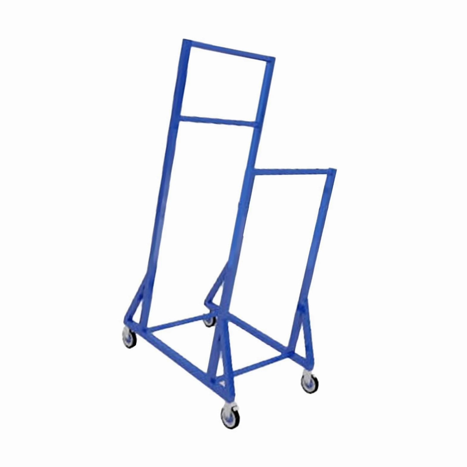Carrello for Scaffali di Stoccaggio in Cartone da Magazzino | Organizer for scatole di cartone con ruote, for magazzino domestico(Blue,35x50x90cm)