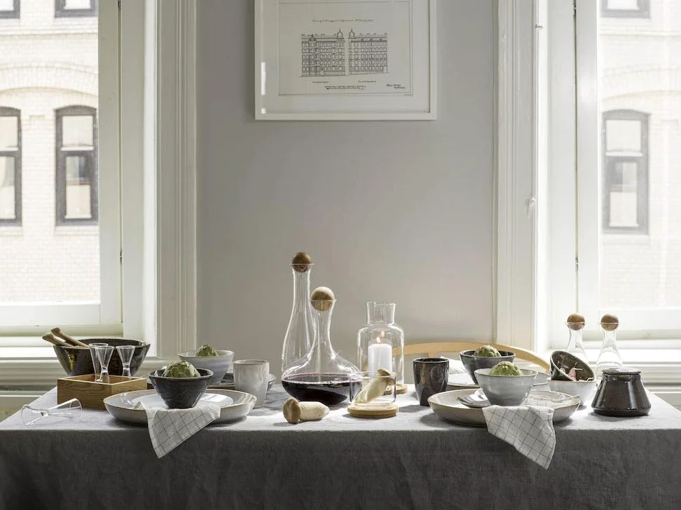 Sagaform - Set oliera e acetiera con Tappi in Quercia, Confezione da 2, Transparent, Oak Stopper