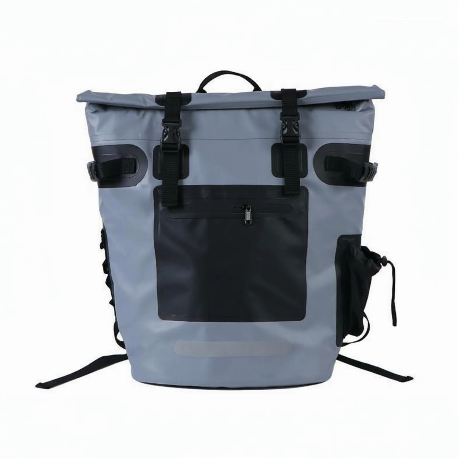 Baoblaze Outdoor Insulated Carrier Zaino Borsa Frigo Termica Impermeabile Trasporto Pasti Portatile Capacità Generosa Adatta a Picnic Campeggio Mobilità Viaggi, Grigio, Grigio, 25L
