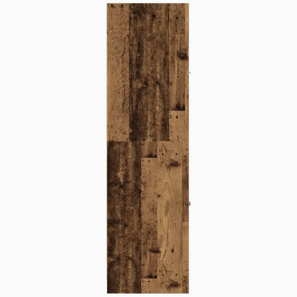 vidaXL Armadietto da Farmacia Legno Vecchio 30x41x144,5 cm Truciolato, Mobile da Farmacia, Arredamento da Farmacia, Mobile con cassetti da Farmacia