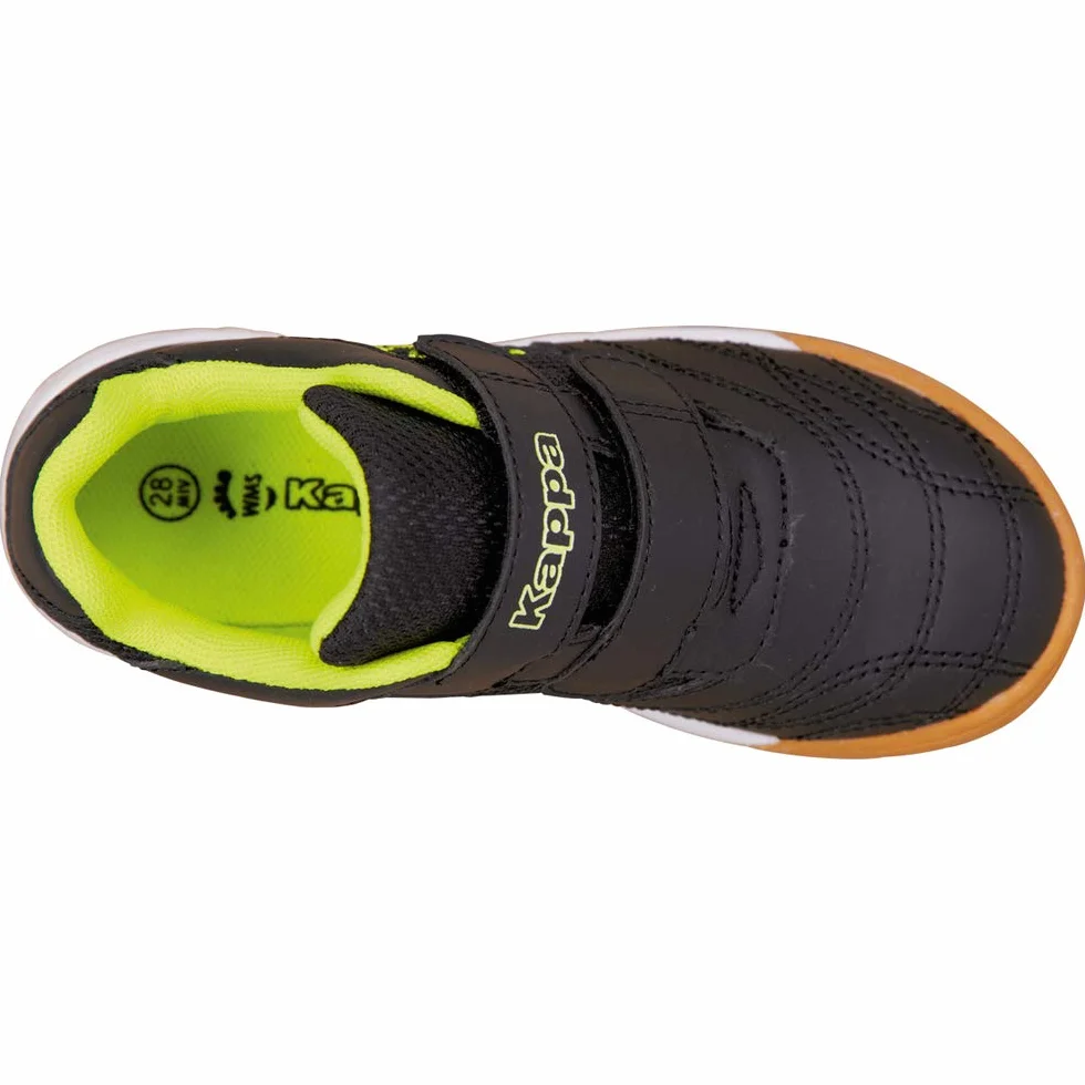 Kappa Kickoff K Scarpe per jogging su strada Bambini e ragazzi Black Yellow 35 EU