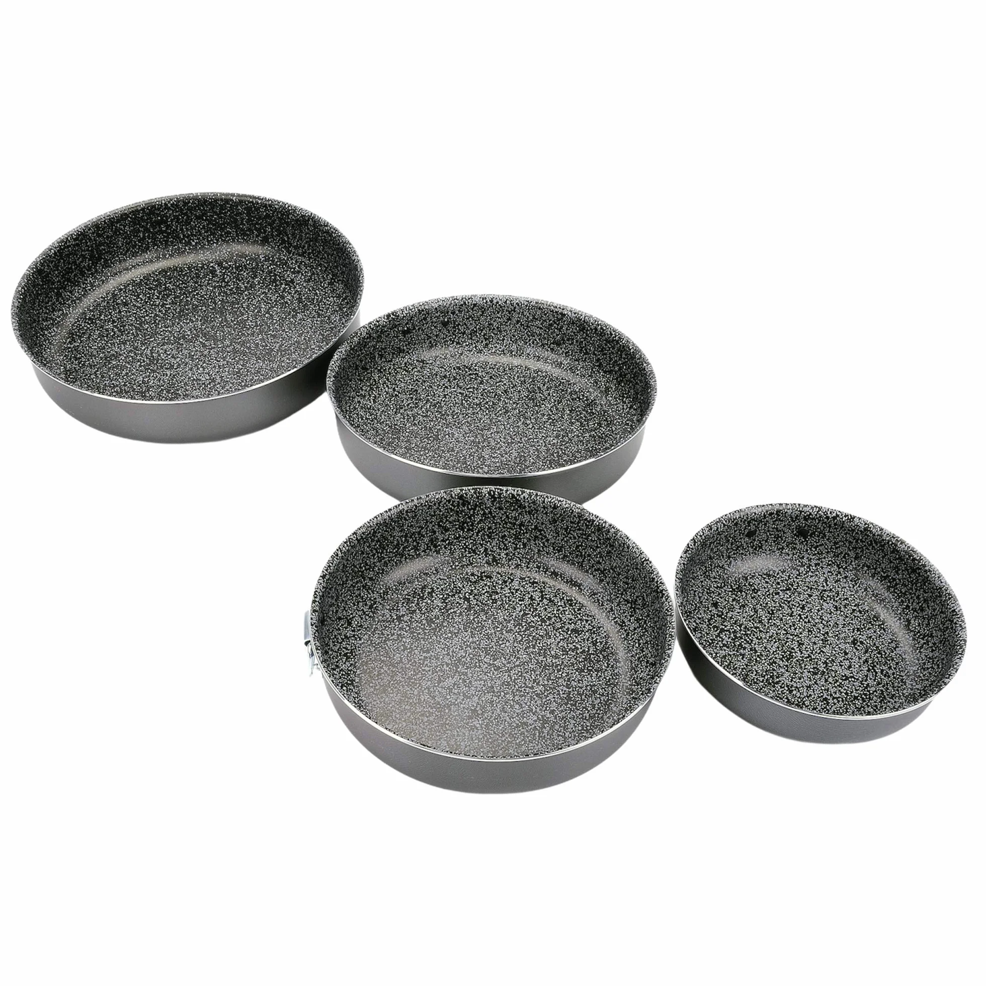 alluflon Tradizione Italia Tortiera, Alluminio, Nero, 28 cm