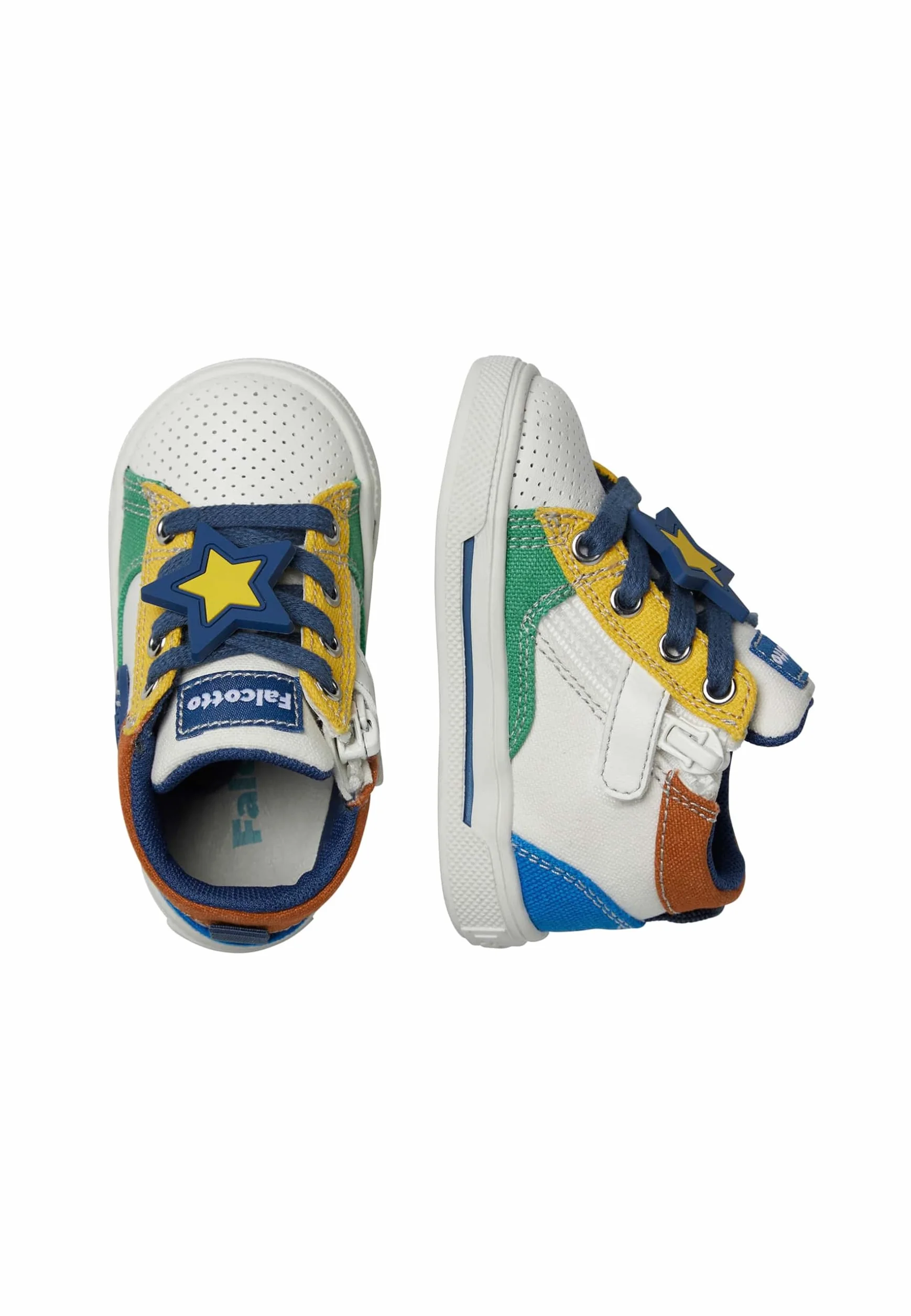 Falcotto Sneakers in Ecopelle e Tessuto