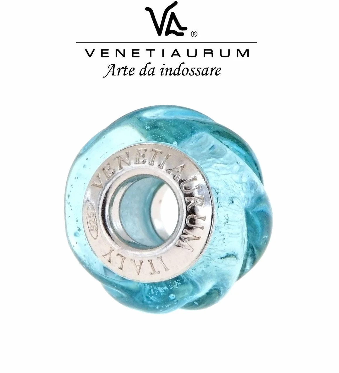 Venetiaurum Charm Murrina Vetro Murano Argento 925 Bracciali Componibili Gioiello Made in Italy Certificato